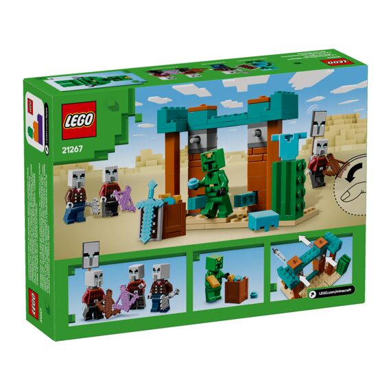 Lego Minecraft De Illagers In De Woestijn 21267