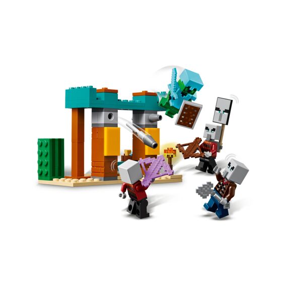 Lego Minecraft De Illagers In De Woestijn 21267