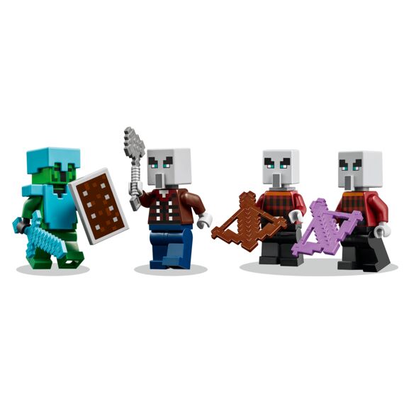 Lego Minecraft De Illagers In De Woestijn 21267