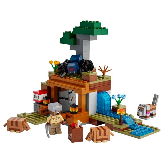 Lego Minecraft Het Gordeldier Bij De Mijn 21269