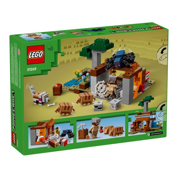 Lego Minecraft Het Gordeldier Bij De Mijn 21269