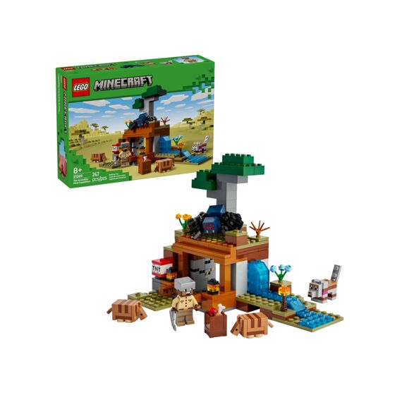 Lego Minecraft Het Gordeldier Bij De Mijn 21269