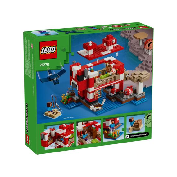 Lego Minecraft Het Mooshroom Huis 21270