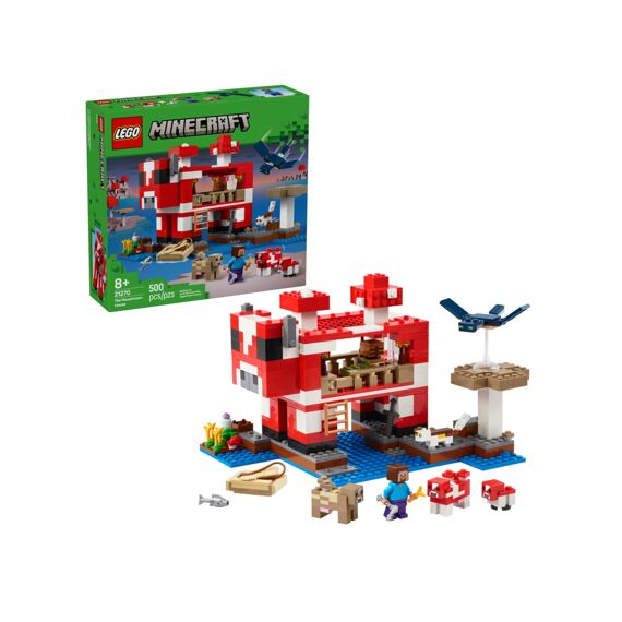 Lego Minecraft Het Mooshroom Huis 21270