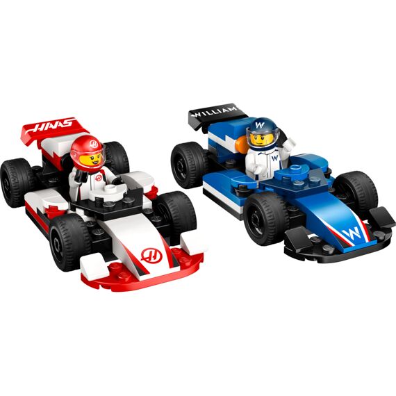 Lego City F1 Williams Racing En Haas F1 Racewagens 60464