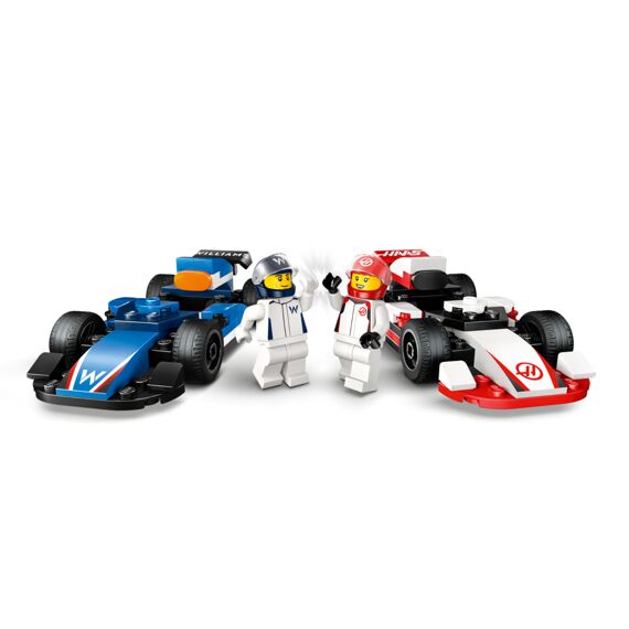 Lego City F1 Williams Racing En Haas F1 Racewagens 60464