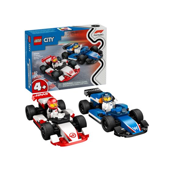 Lego City F1 Williams Racing En Haas F1 Racewagens 60464