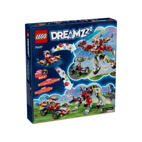 Lego Dreamzzz Coopers Tijgermecha En Zero'S Hot Rod Auto 71497