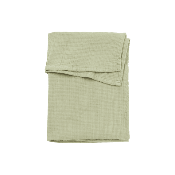 Meyco Laken Bed 100x150 Tetra Soft Olive