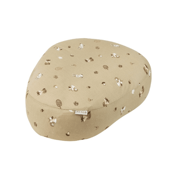 Meyco Relaxhoes Voor Voedingskusssen Forest Animals Sand