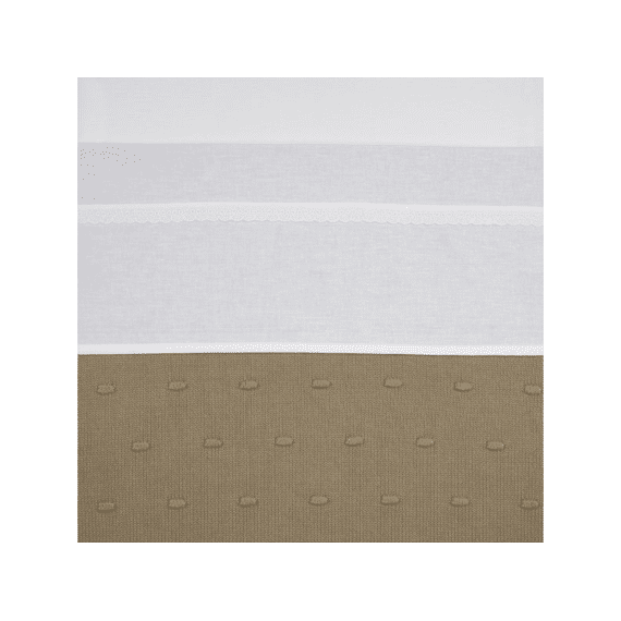 Meyco Laken Wieg 75x100 Lace Wit