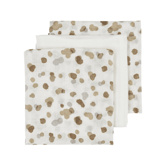 Meyco Tetradoeken 3-pack 70x70 Stains Sand