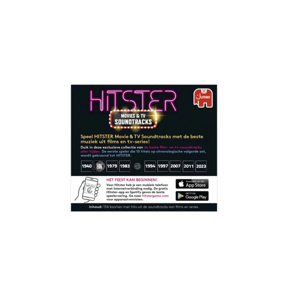 Jumbo Hitster Soundtracks Expansion Nl