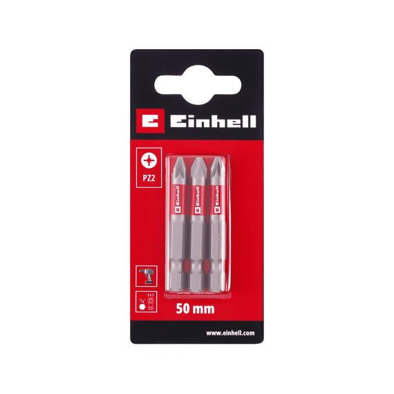 Einhell 3 Bit Standaard 50mm Pz2