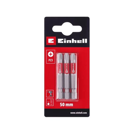 Einhell 3 Bit Standaard 50mm Pz3