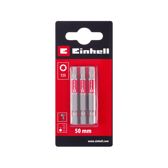 Einhell 3 Bit Standaard 50mm T25