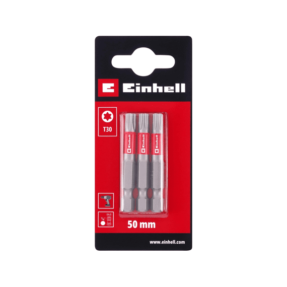 Einhell 3 Bit Standaard 50mm T30