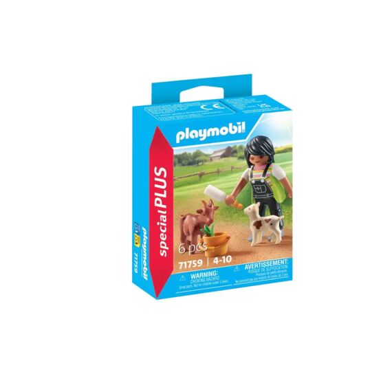 Playmobil 71759 Vrouw Met Geiten