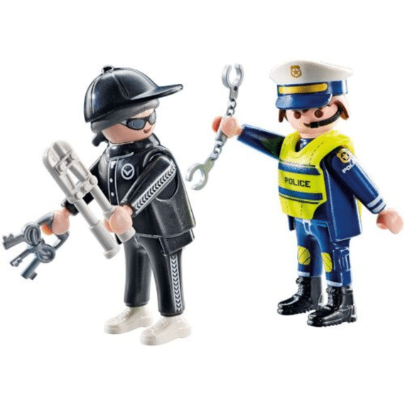 Playmobil 71804 Politieman En Inbreker