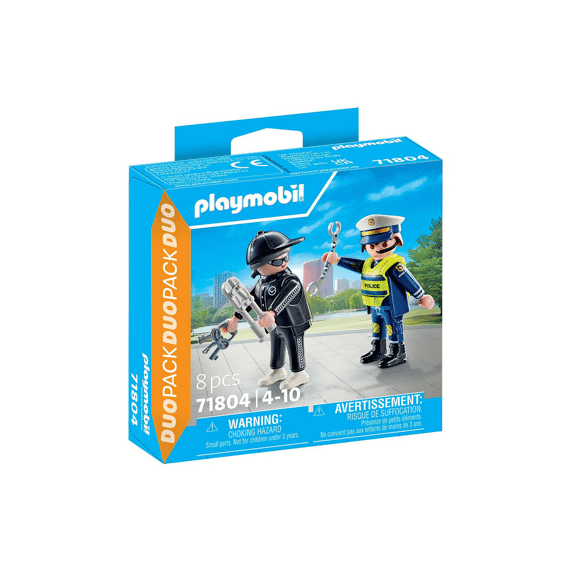 Playmobil 71804 Politieman En Inbreker