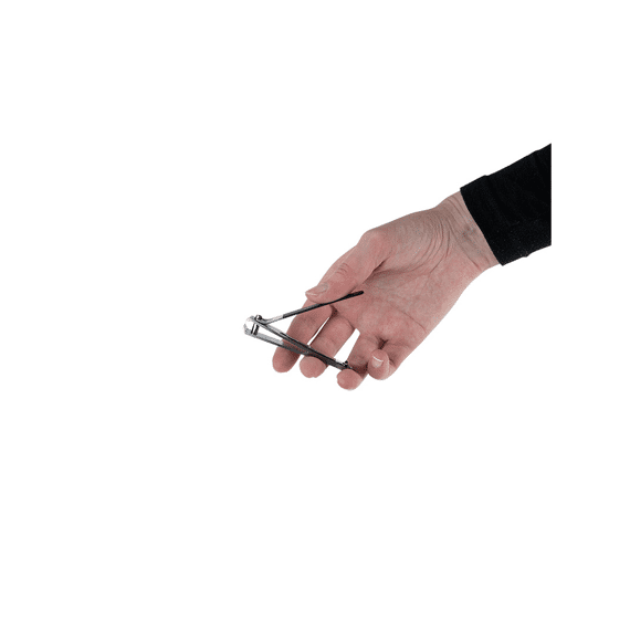 Homey's Nagelknipper Met Vijl Gebogen 8Cm In Doos Zwart