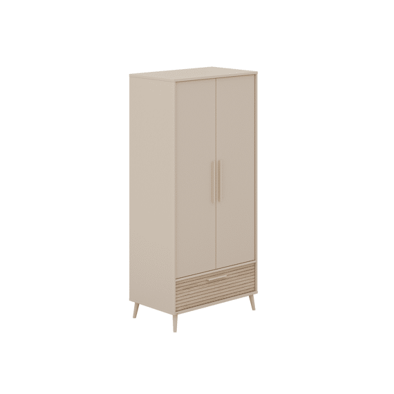 Paidi Eefje Kast 2 Deuren Cashmere Beige/Oak