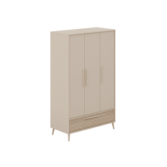 Paidi Eefje Kast 3 Deuren Cashmere Beige/Oak