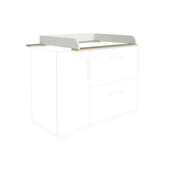 Paidi Enie Offwhite/Oak Commode Vergroter