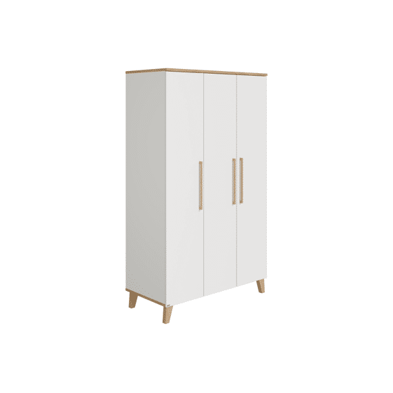 Paidi Oscar Kast 3 Deuren Wit/Naturel