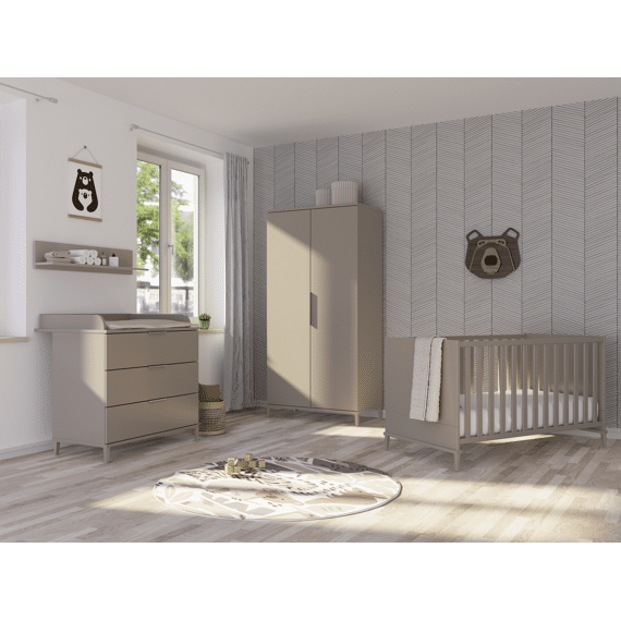Yuny By Paidi Brother Stu Taupe Commode + Vergroter