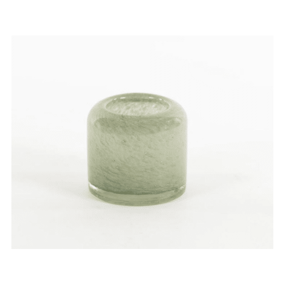 Glowshine - Glazen Votief - Green - Ø8Xh7.5Cm