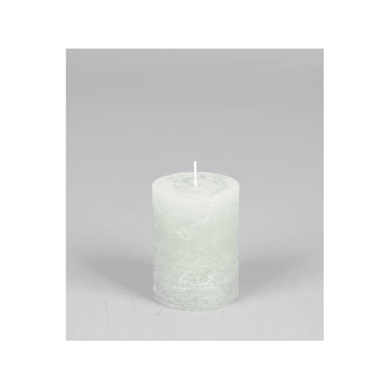 Luz Your Senses Rustic - Cilinderkaars - Sea Foam - Ø6Xh8Cm