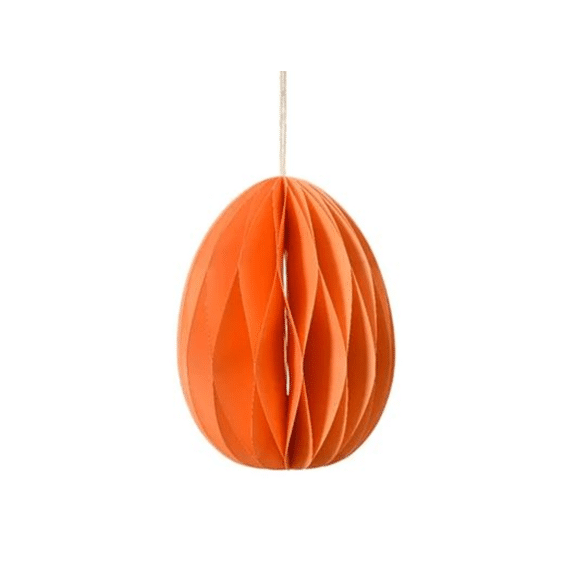 Ei Papier Dia9.50-h13.00cm Oranje