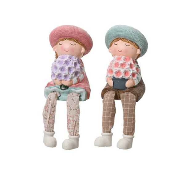 Figuren Terracotta L8.00-w8.00-h20.50cm Assortiment Prijs Per Stuk