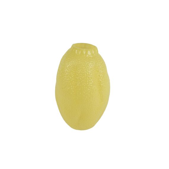 Vaas Glas Dia19.00-h29.00cm Geel