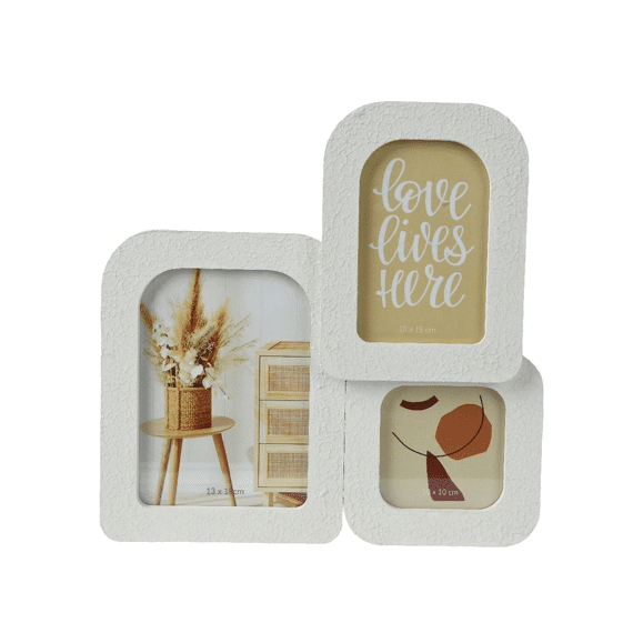 Fotolijst Mdf L2.40-w31.00-h31.00cm Wit