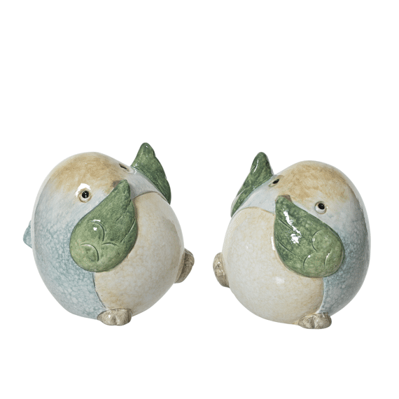 Vogel Terracotta L10.00-w13.50-h12.00cm Beige Assortiment Prijs Per Stuk