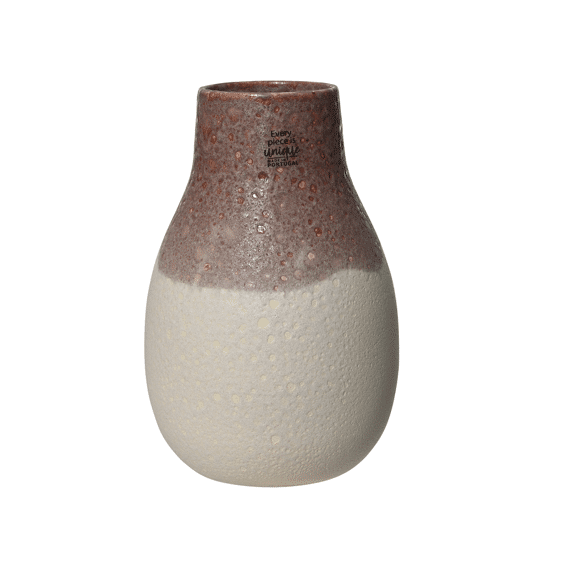 Vaas Aardewerk Dia16.00-h24.00cm Donker Roze