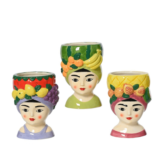 Planter Dolomiet L8.50-w8.50-h13.50cm Assortiment Prijs Per Stuk
