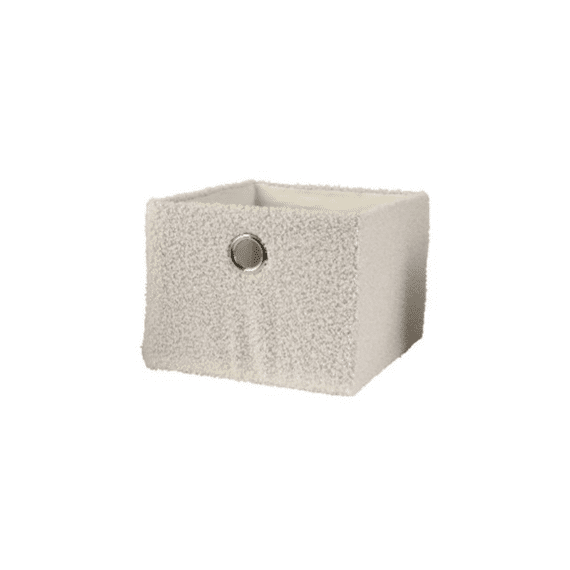 Opbergbox Polyester L20.00-w25.00-h16.00cm Off-white