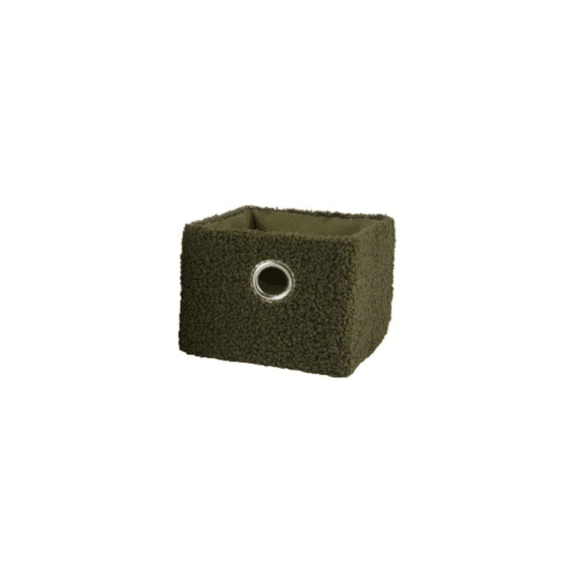 Opbergbox Polyester L14.00-w20.00-h12.00cm Groen