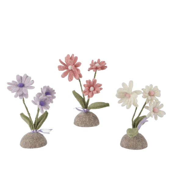 Bloem Wol L7.00-w7.00-h20.00cm Assortiment Prijs Per Stuk
