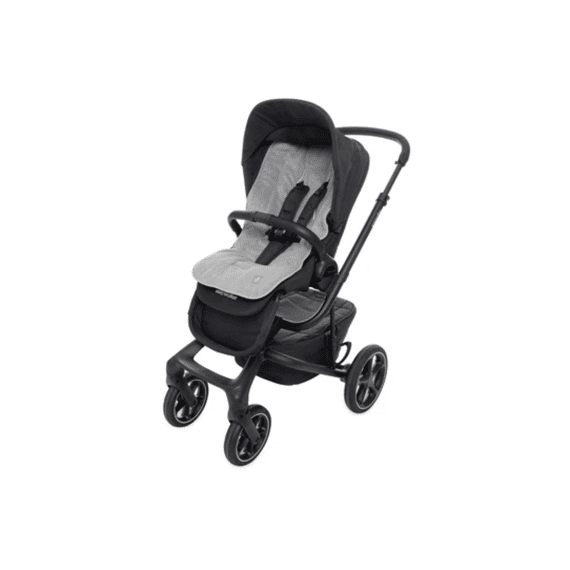 Jollein Buggy/Wandelwagen Inlegger Badstof/Katoen Storm Grey