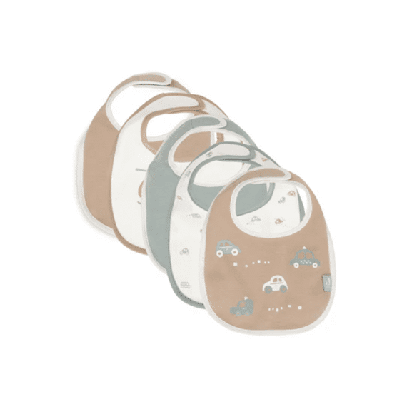 Jollein Slab Jersey Waterproof On The Go (5Pack)