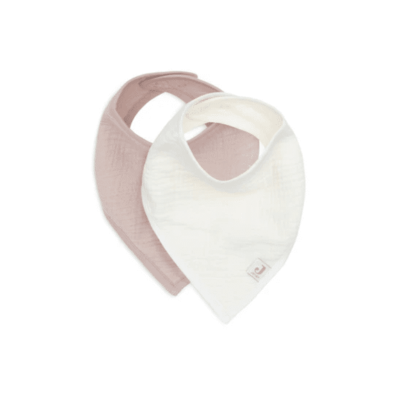 Jollein Slab Bandana Hydrofiel Wild Rose/Oatmeal (2Pack)