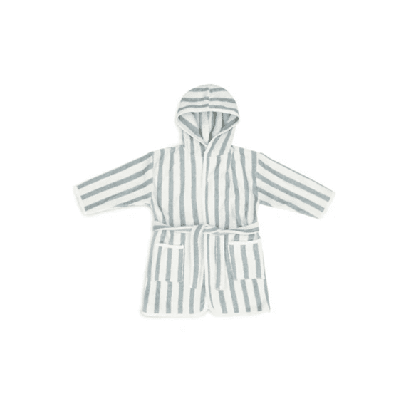 Jollein Badjas 1-2 Year Stripe Terry Sea Green Gots