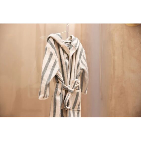 Jollein Badjas 3-4 Year Stripe Terry Sea Green Gots