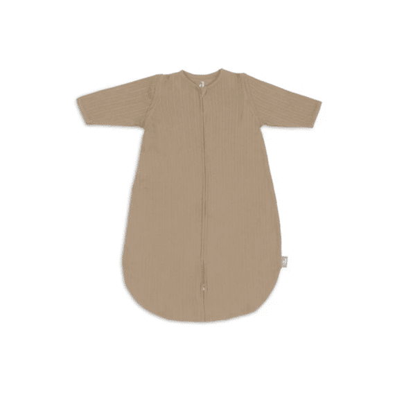 Jollein Slaapzak Zomer Afritsbare Mouw Rond 90Cm Ajour Biscuit