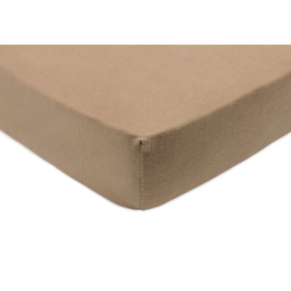 Jollein Hoeslaken Jersey 70/75X140/150Cm Sea Green/Biscuit (2Pack)
