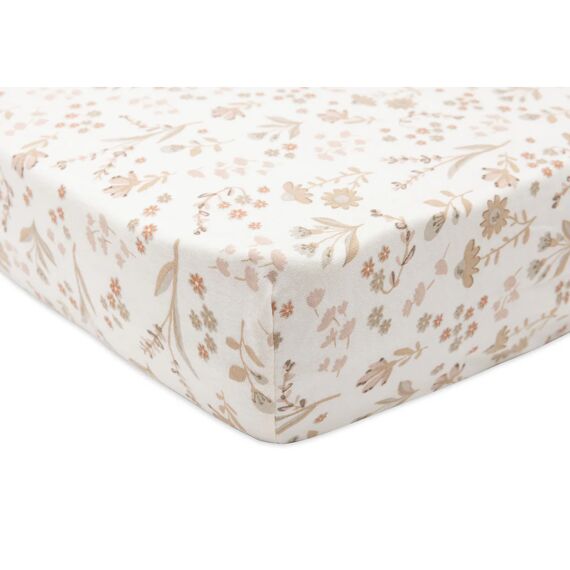 Jollein Hoeslaken Jersey 70/75X140/150Cm Bloomy